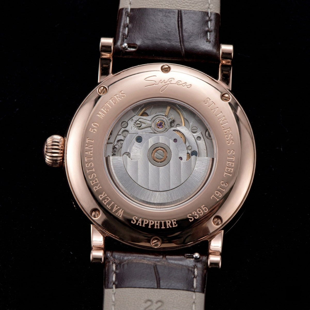 Sugess Men Watches Tianjin ST2 - Moonphase Complication Watch review and price
