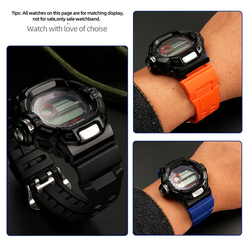Silicone Rubber Watch Band For - Luxury Watch G Shock review and price