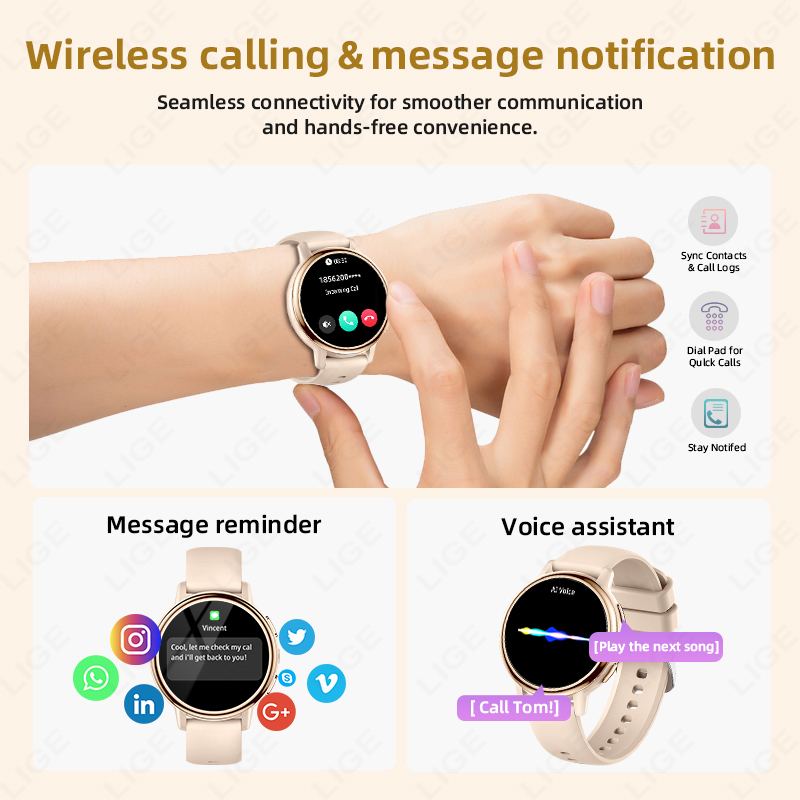 2026 LIGE Women Smart Watch Lu - Luxury Watch In The World review and price