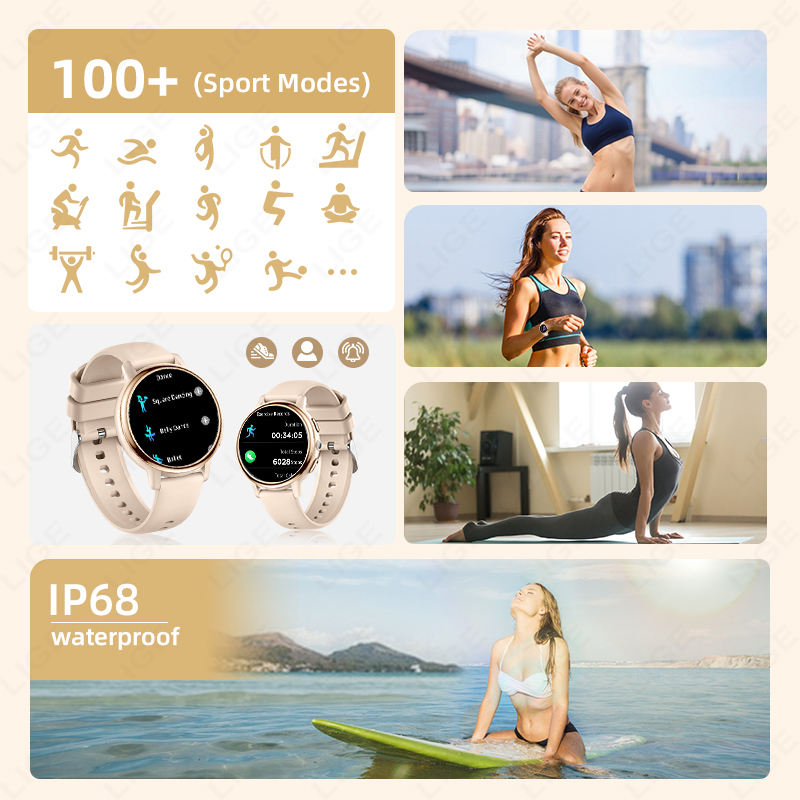 2026 LIGE Women Smart Watch Lu - Luxury Watch In The World review and price