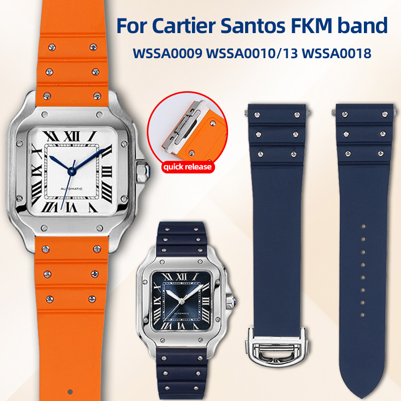 19mm 21mm For Cartier Santos W - Luxury Watch Cartier review and price