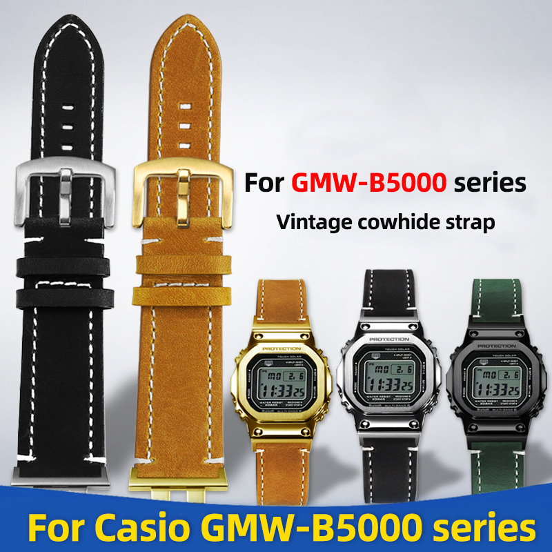 GMW-B5000 Vintage Cowhide stra - Luxury Watch G Shock review and price