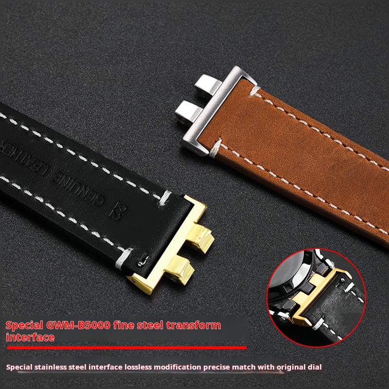 GMW-B5000 Vintage Cowhide stra - Luxury Watch G Shock review and price
