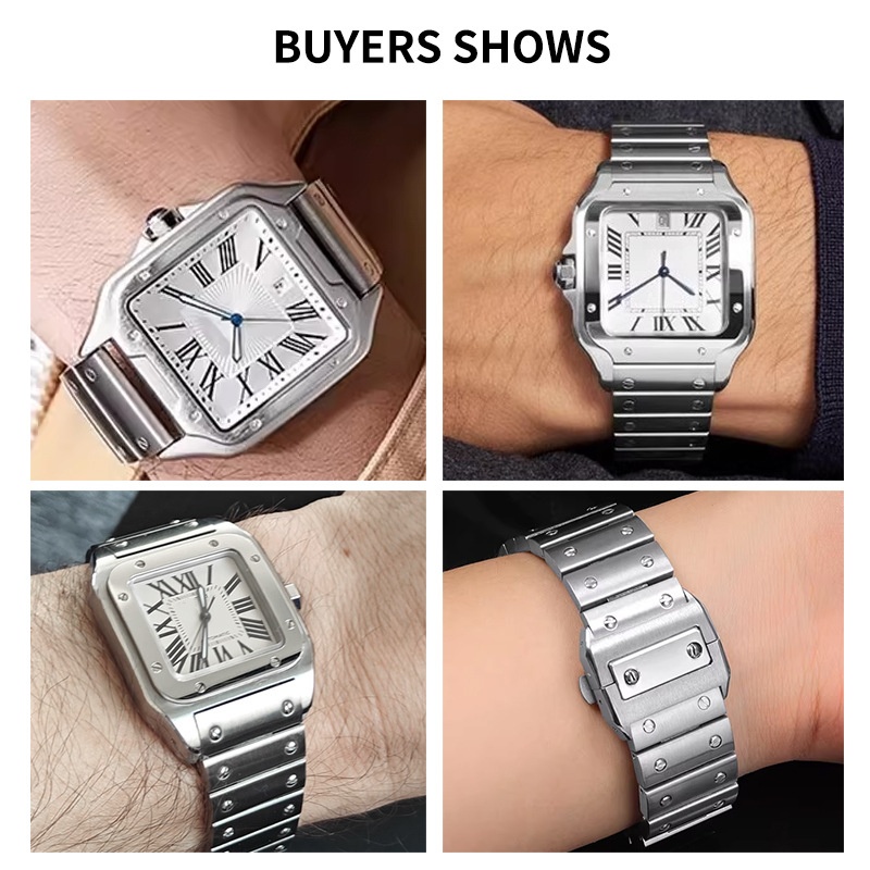 23mm High-Quality Stainless St - Luxury Watch Cartier review and price