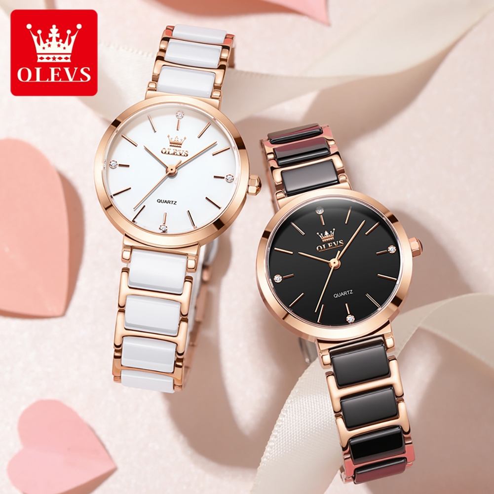 OLEVS Women Watch 5877 Luxury  - Luxury Watch Organizer review and price