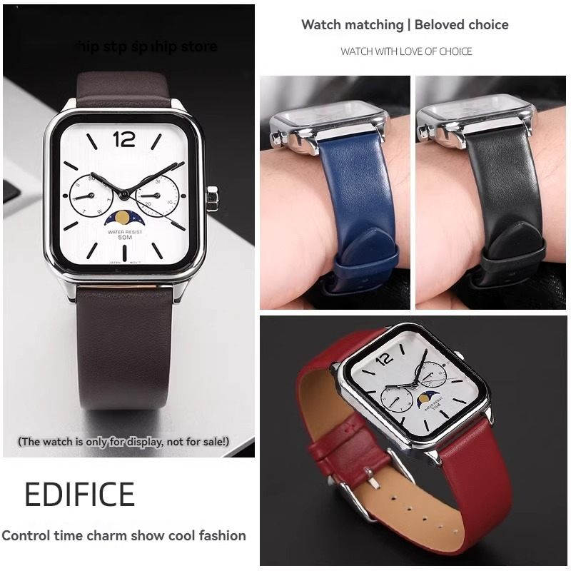 20mm Cowhide Watch Strap For C - Moonphase Complication Watch review and price