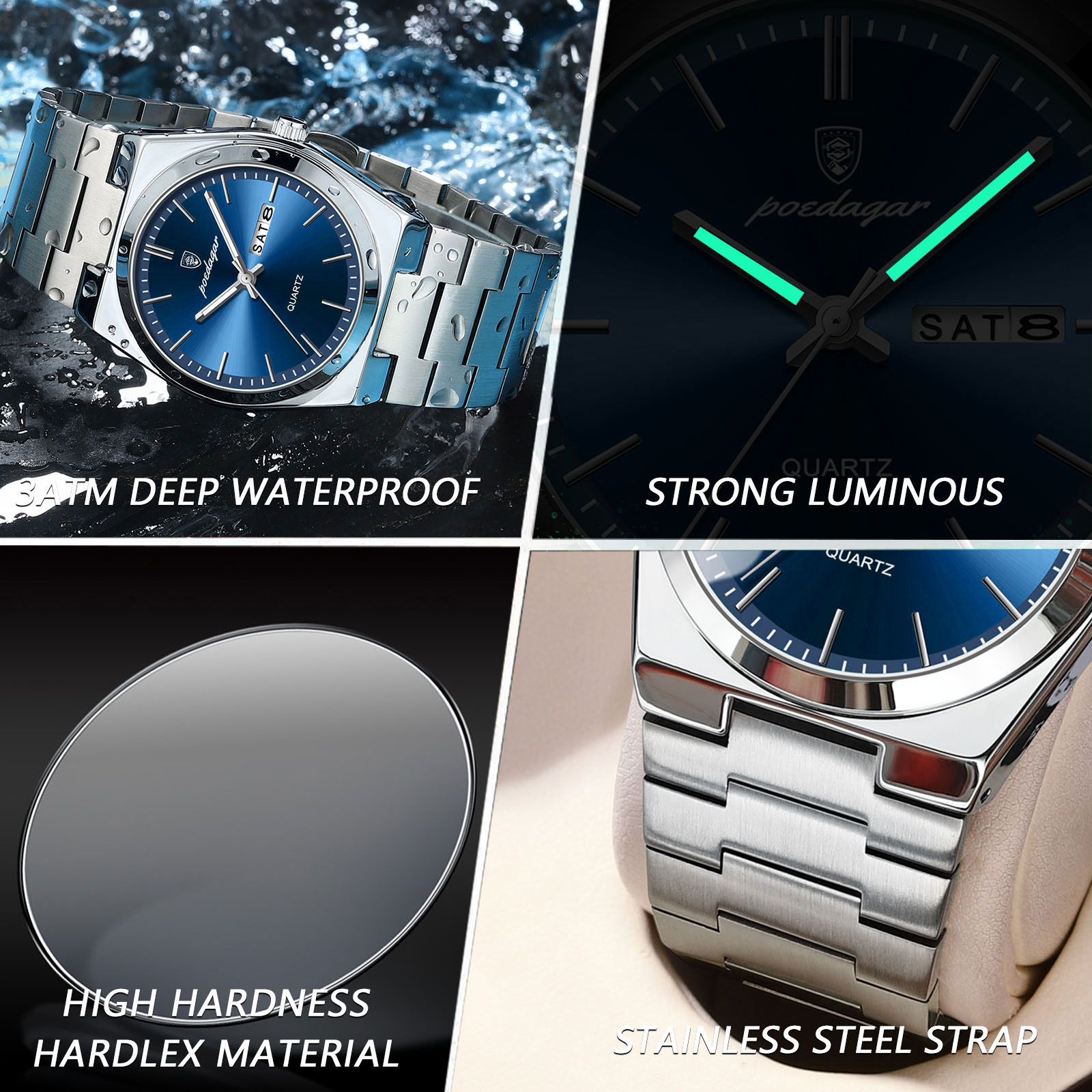 POEDAGAR Luxury Watches For Me - Luxury Watch Cartier review and price