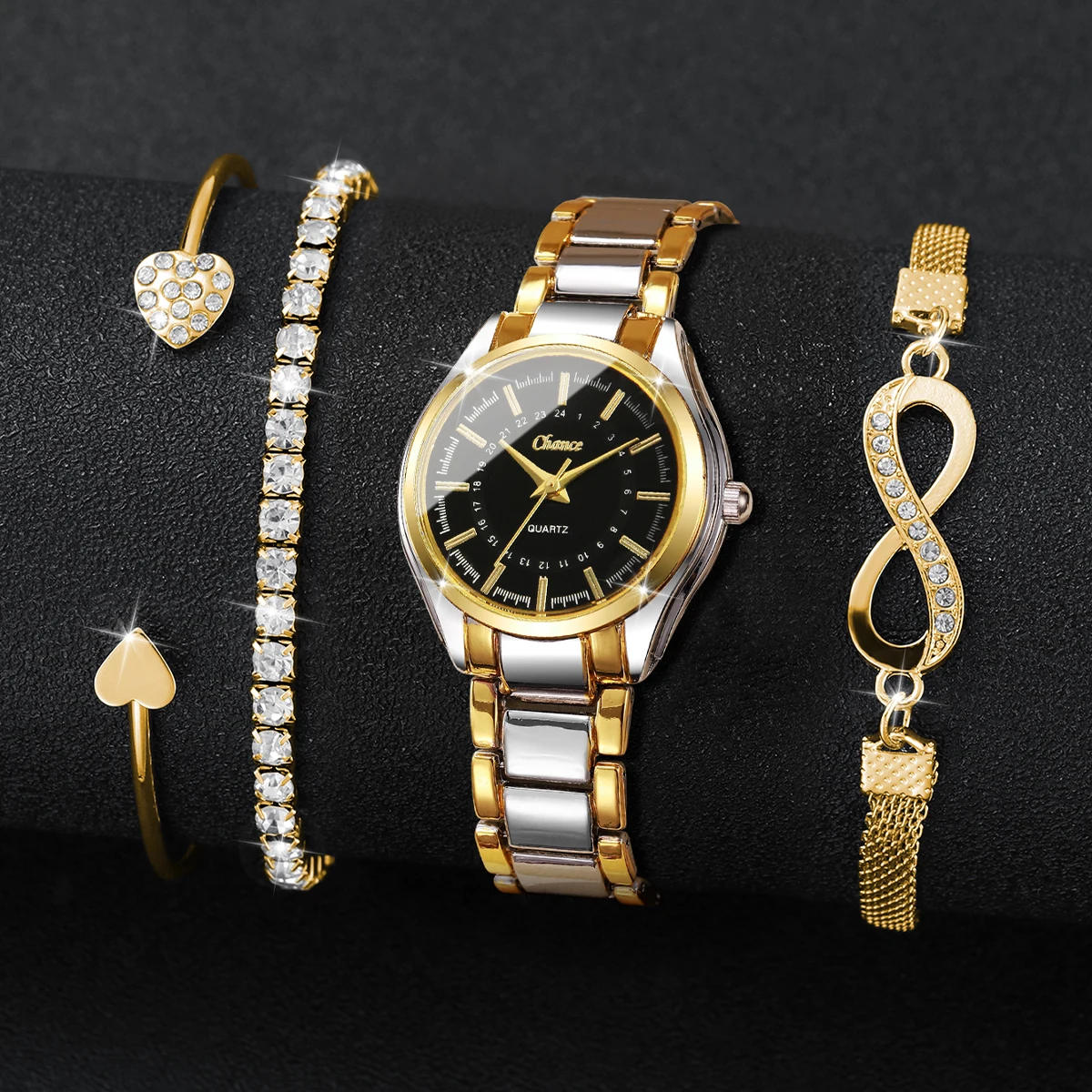 4PCS Elegant Women Watches Bra - Luxury Watch Organizer review and price