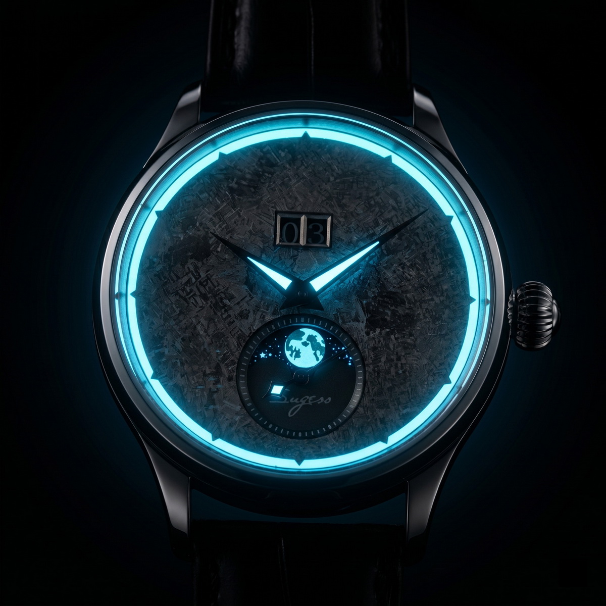 Sugess Moonphase Watch for Men - Moonphase Complication Watch review and price