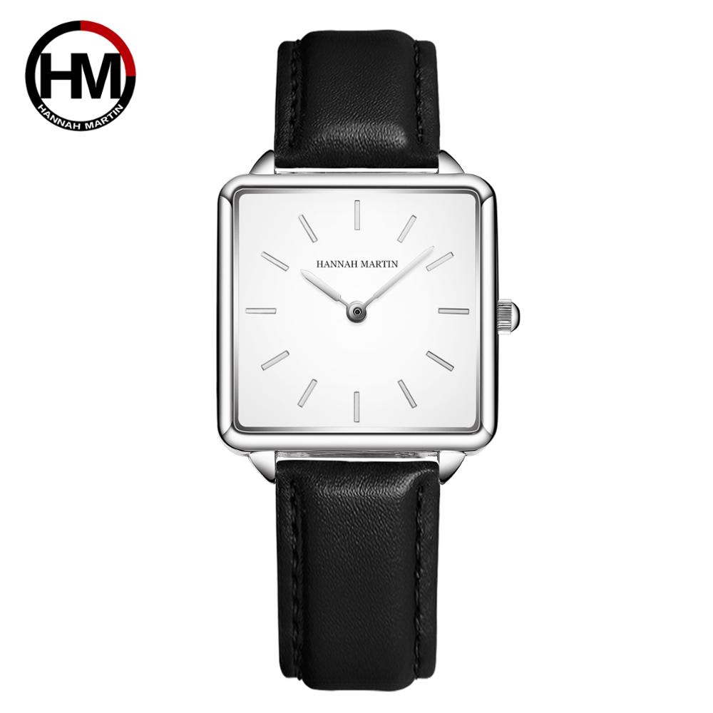 Genuine Leather Strap Japan Qu - Luxury Watch Japanese review and price