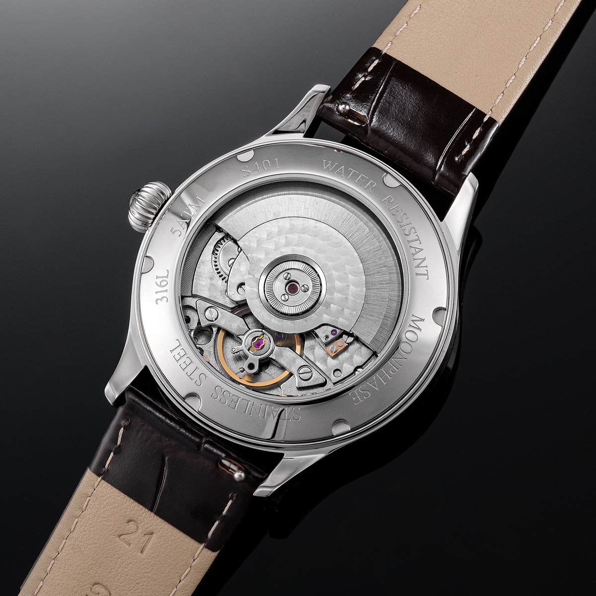 Sugess Watch of Men Moonphase  - Moonphase Complication Watch review and price