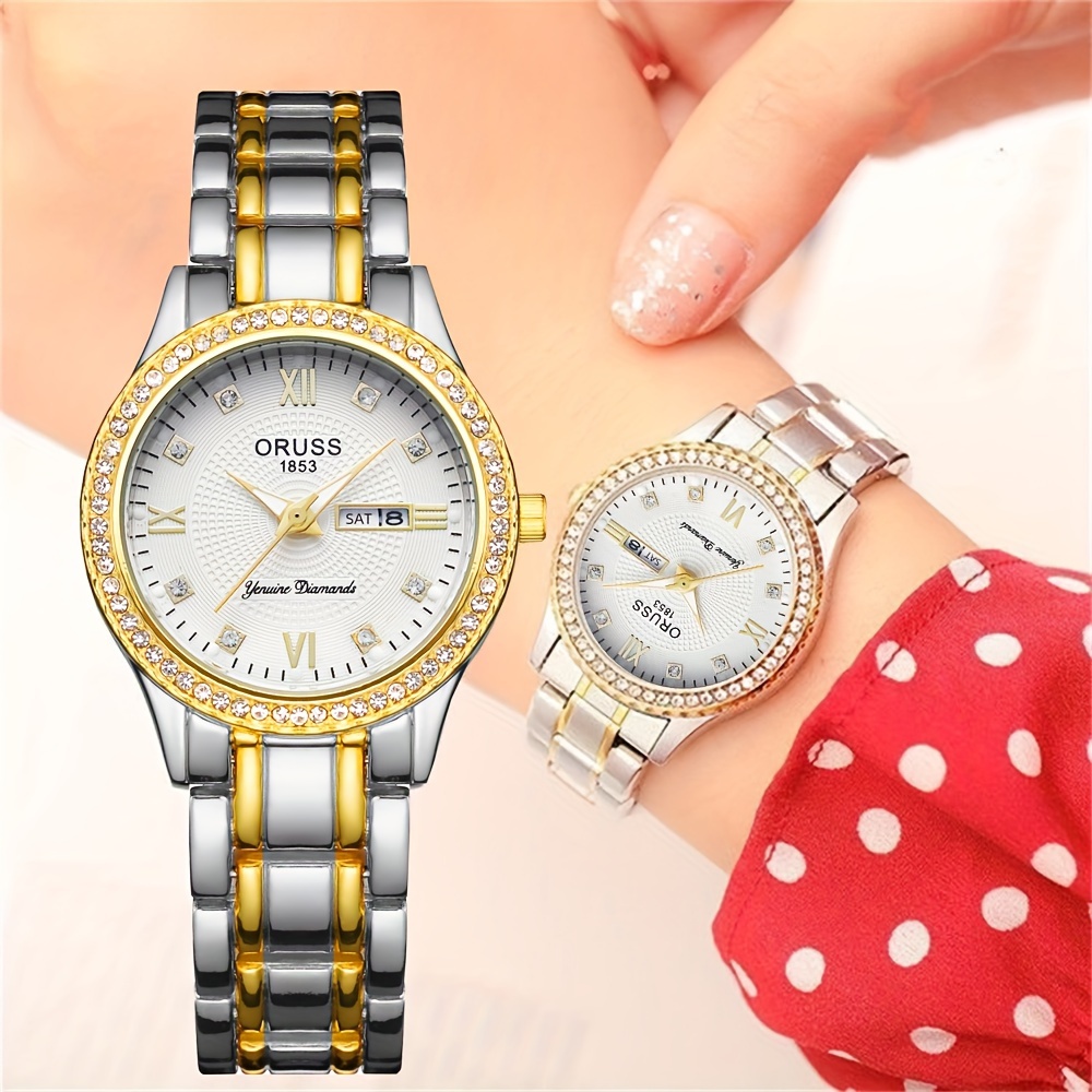 Women's watch room Gold with w - Luxury Watch Grade review and price