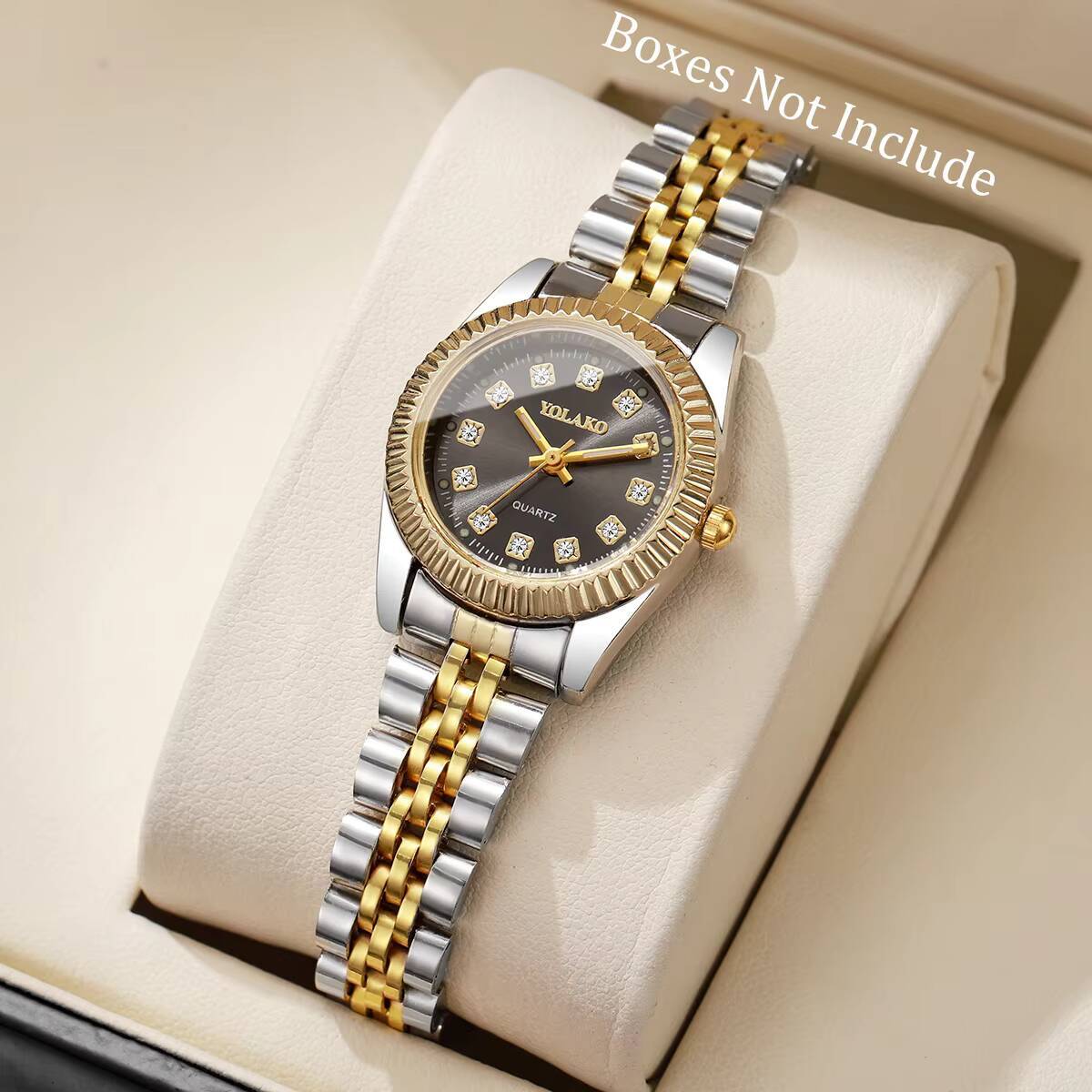 Fashion Rhinestone Women Quart - Luxury Watch Organizer review and price