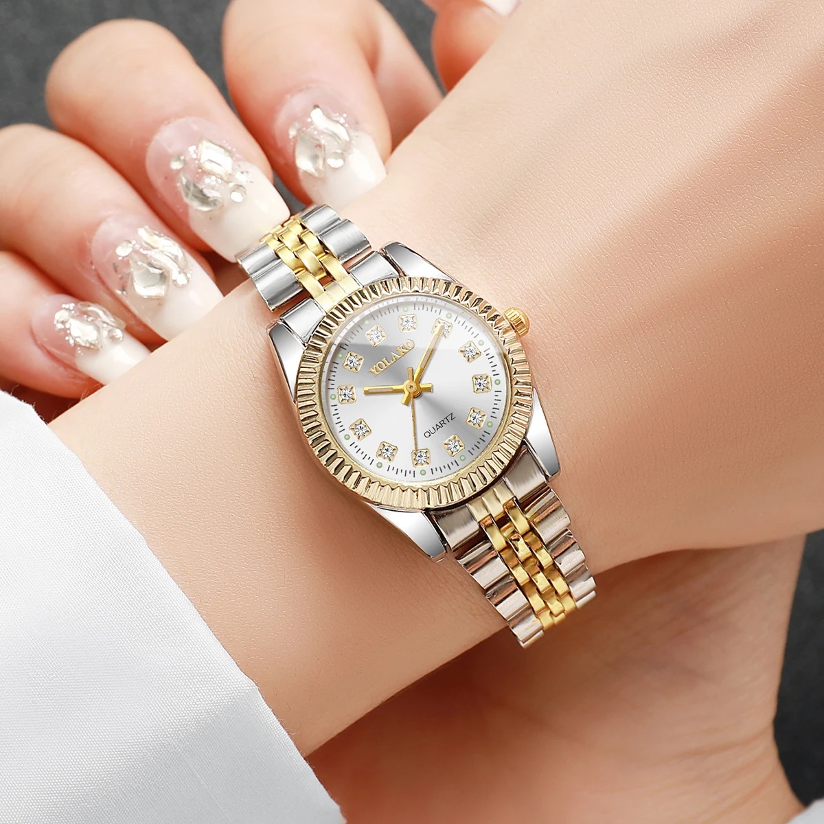 Fashion Rhinestone Women Quart - Luxury Watch Organizer review and price