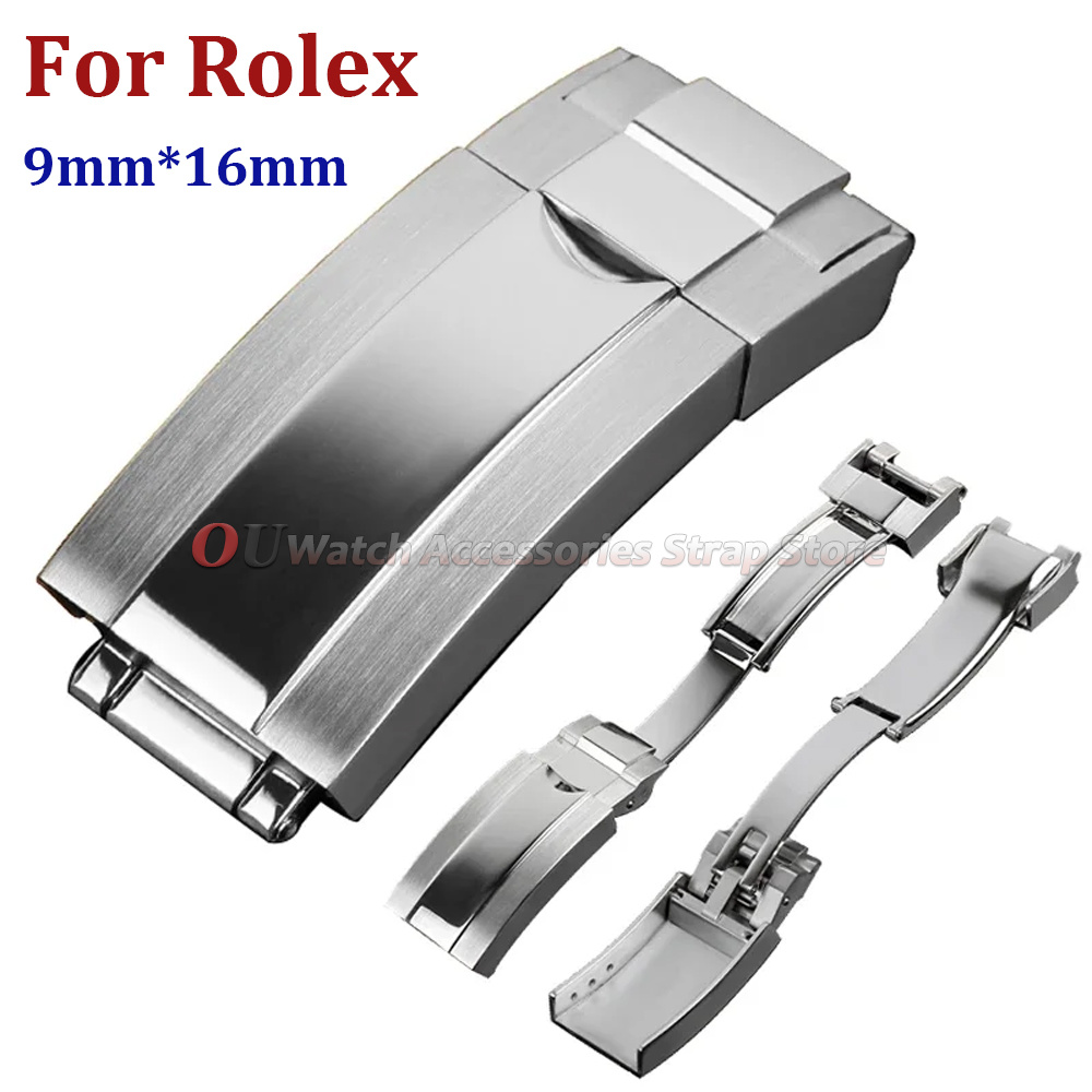 9mmx16mm Stainless Steel Deplo - Luxury Watch Japanese review and price